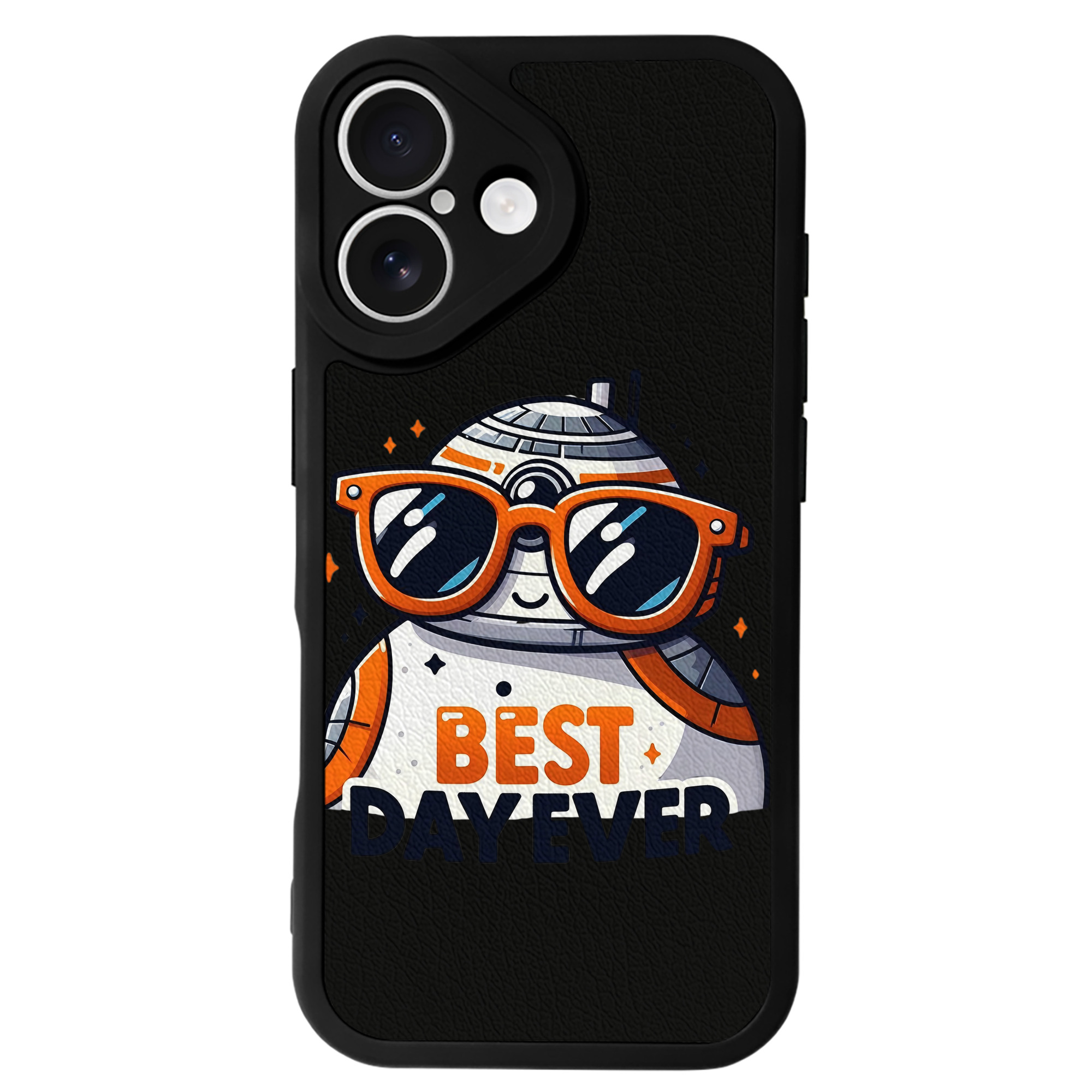 （画像用） スター・ウォーズ Star Wars 【iPhone 16シリーズ対応】シリコンスマホケース（レザー調） 材質：シリコン